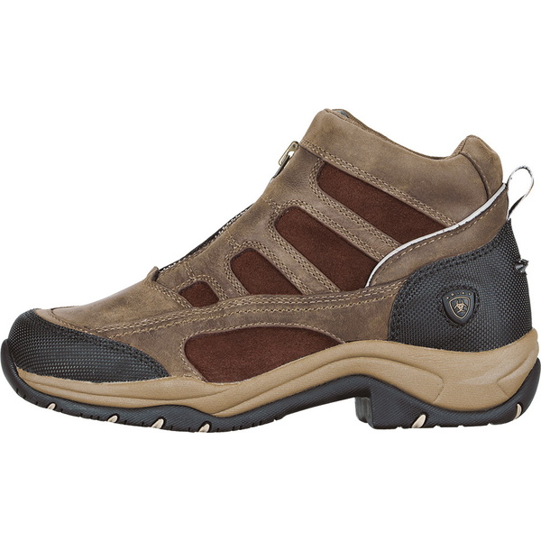 Ariat Womens Terrain Zip H20 Paddock & Yard Stiefel 10010167 - Distressed Brown
